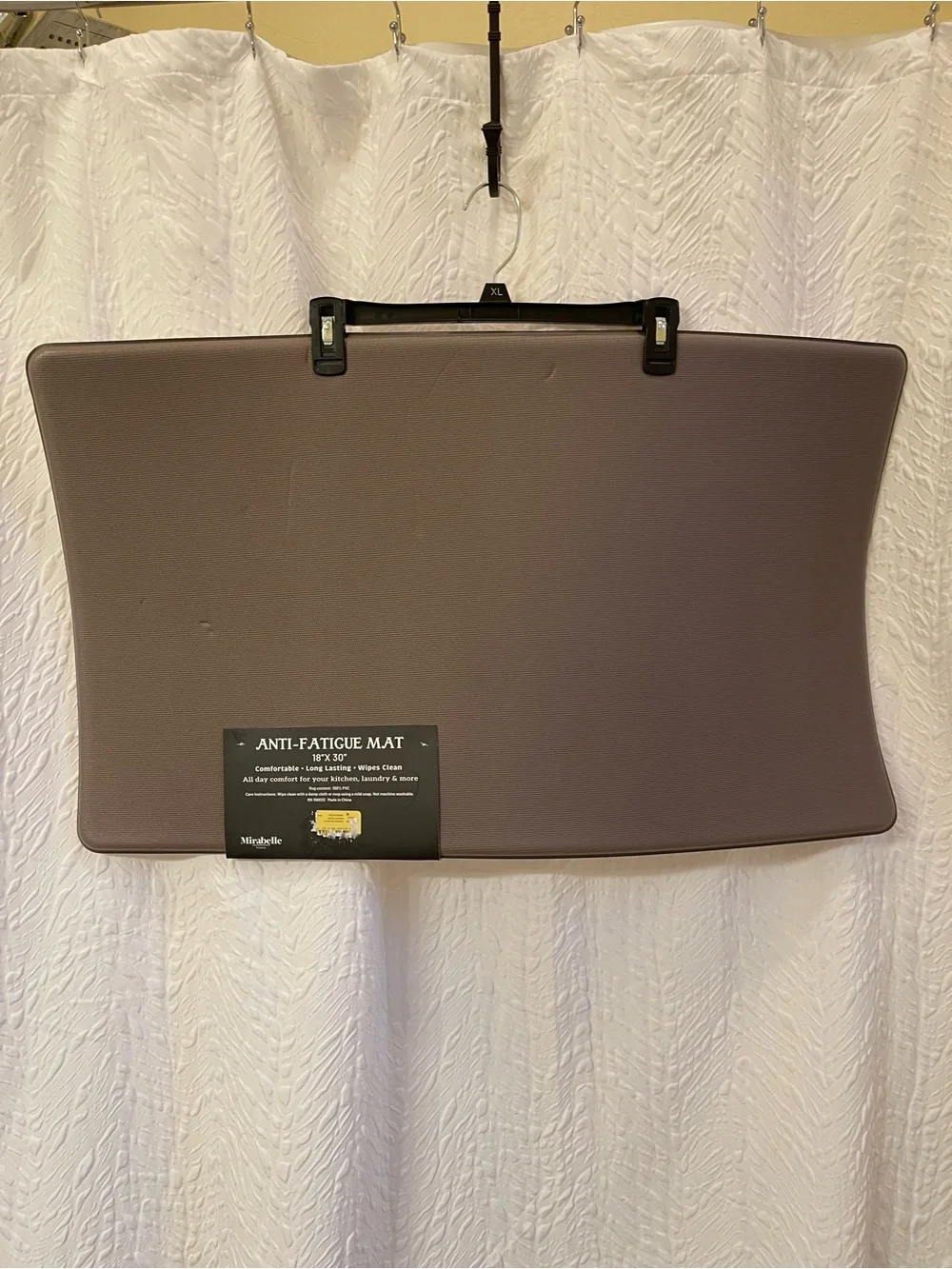 Mirabella Leopard Ghost Pattern Anti-Fatigue Mat - NWT **